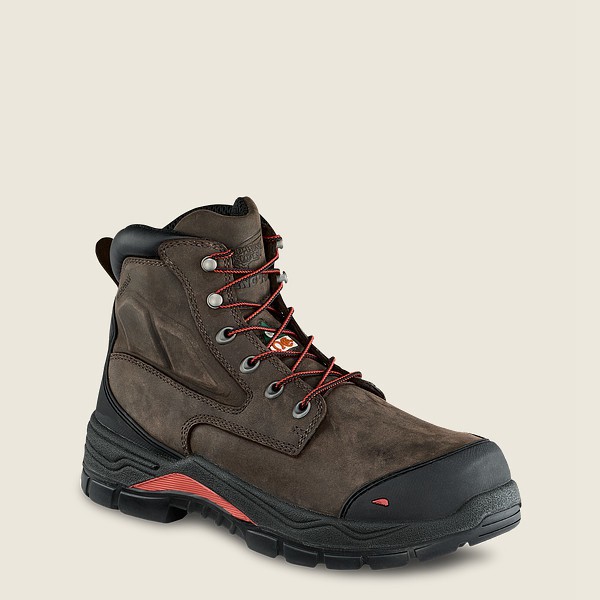 Mens Red Wing King Toe® Adc - 6-inch Insulated Waterproof Csa Toe - Safety Boots Dark Grey - ODL3928